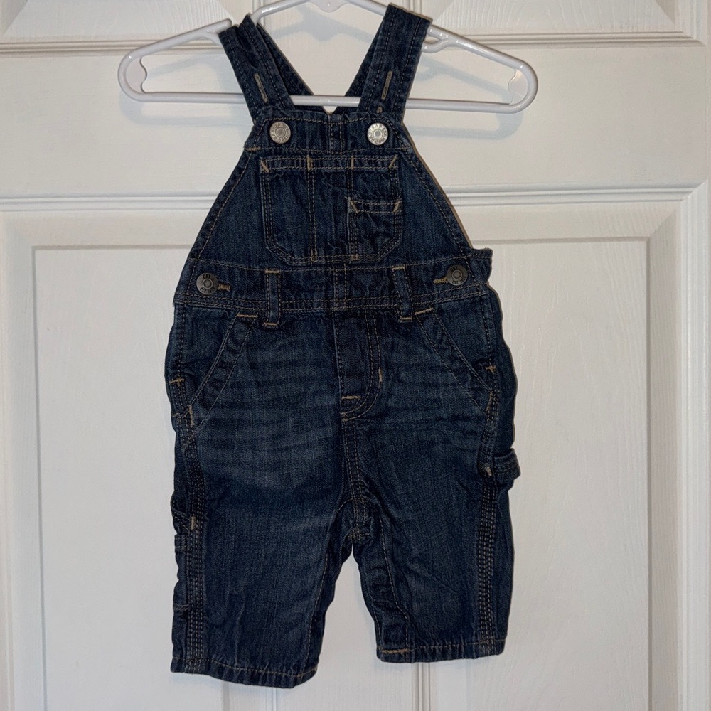 Baby Gap - Denim Overalls / Size 0-3m